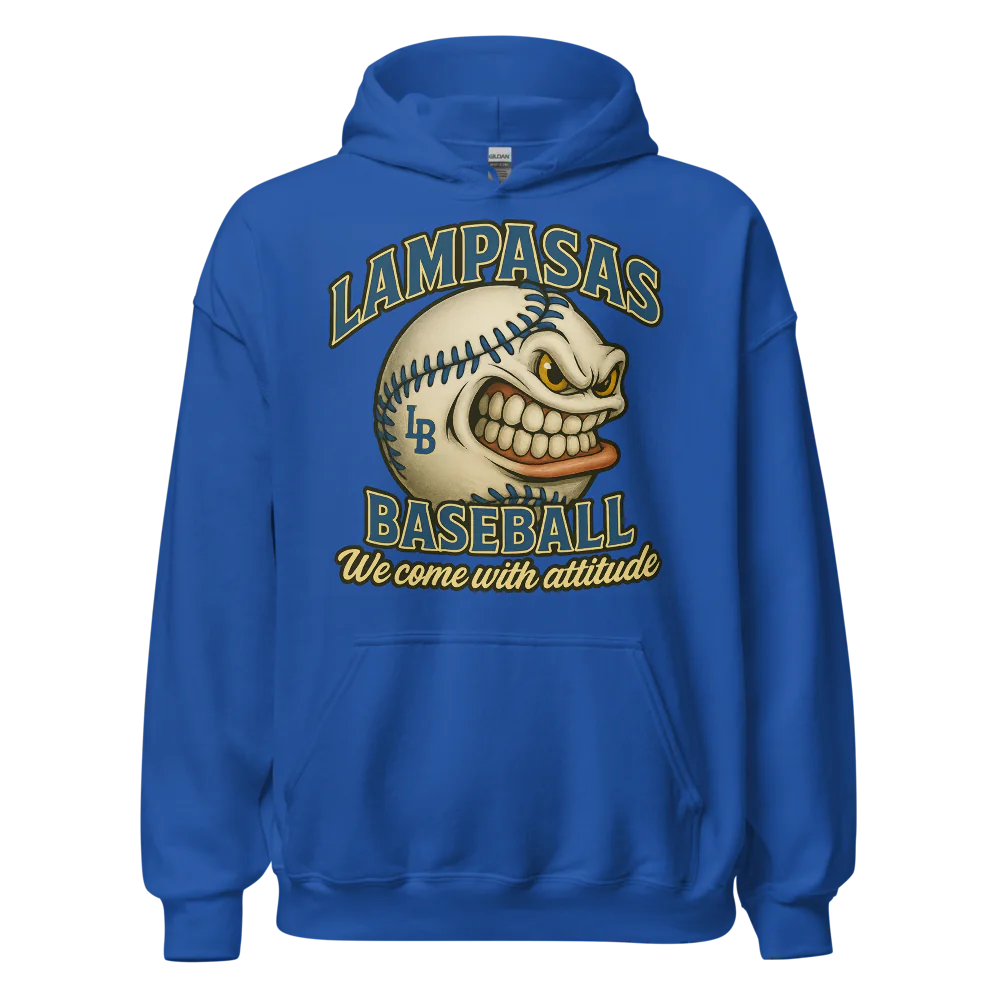 LAMPASAS BASEBALL SHOW YOUR SPIRIT. Blend Hoodie