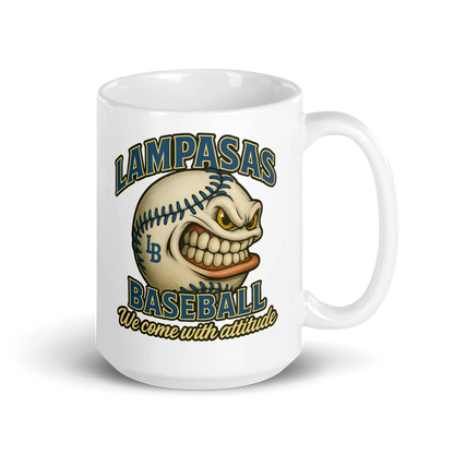 COACH White Glossy Mug