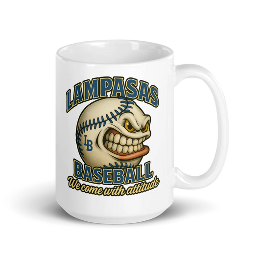 COACH White Glossy Mug