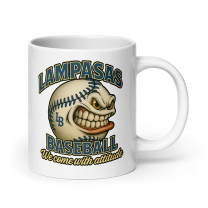 LAMPASAS BADGERS PRIDE White Glossy Mug