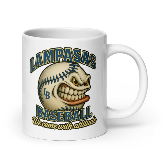 LAMPASAS BADGERS PRIDE White Glossy Mug