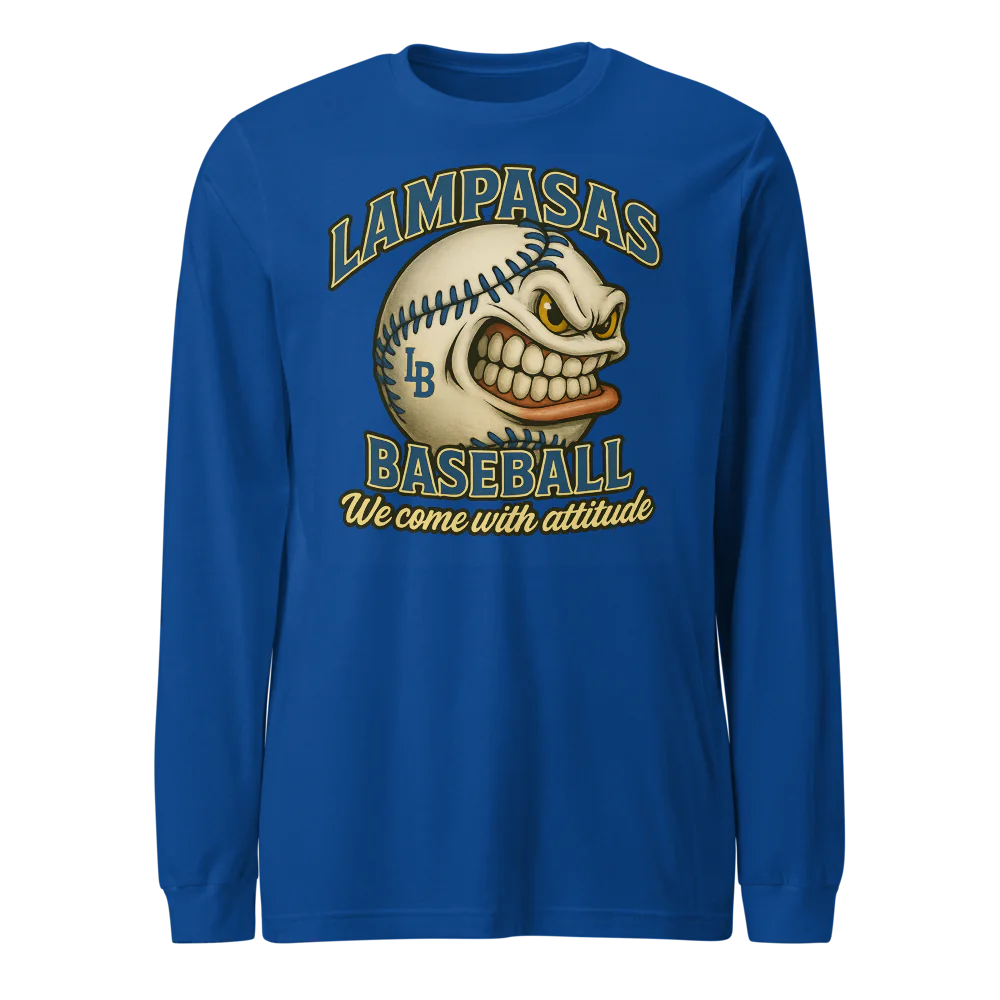 LAMPASAS BADGERS PRIDE Unisex Long Sleeve Tee