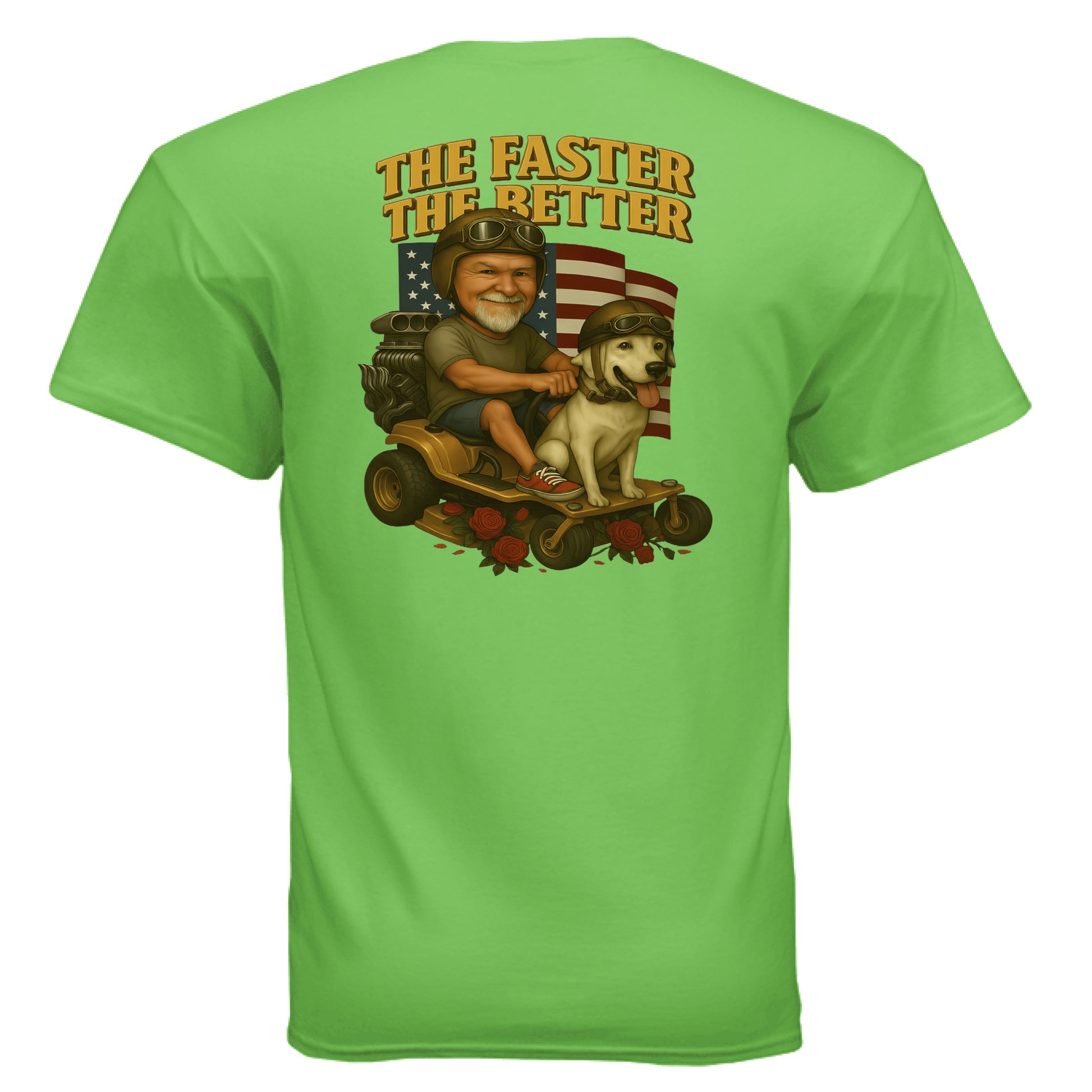 ELECTRIC GREEN - BACK